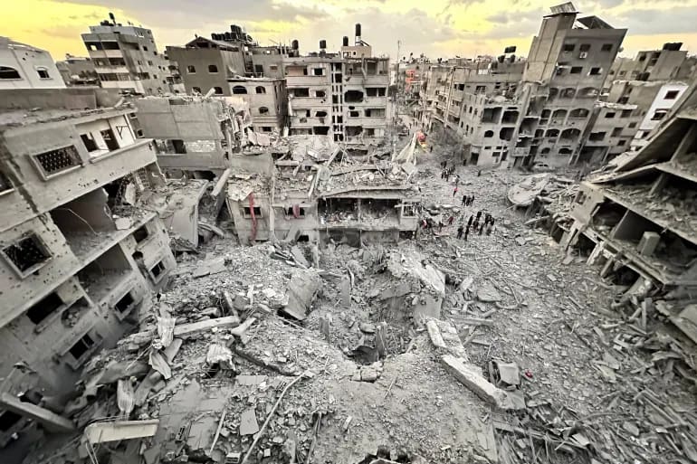 إسرائيل ألقت 40 ألف طن متفجرات على غزة منذ بدء الحرب